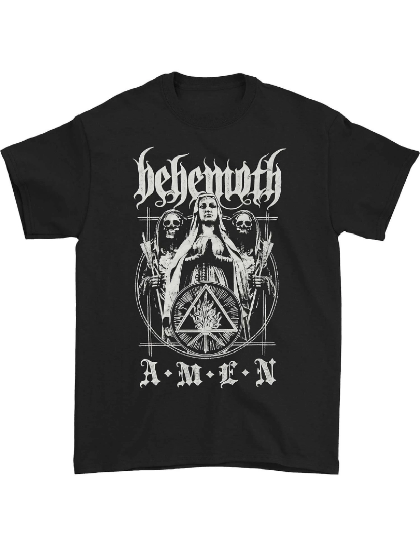 Rockinstone - T-shirt Camiseta Behemoth Amém