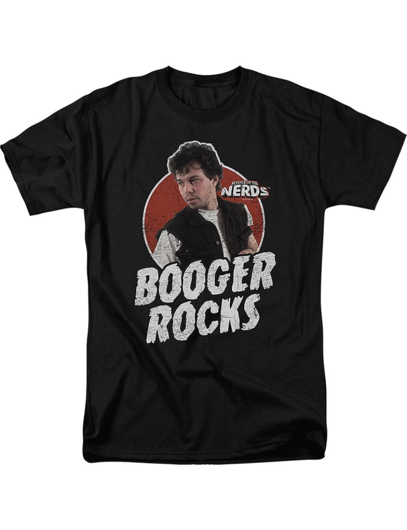 Rockinstone - T-shirt Booger Rocks A Vingança dos Nerds