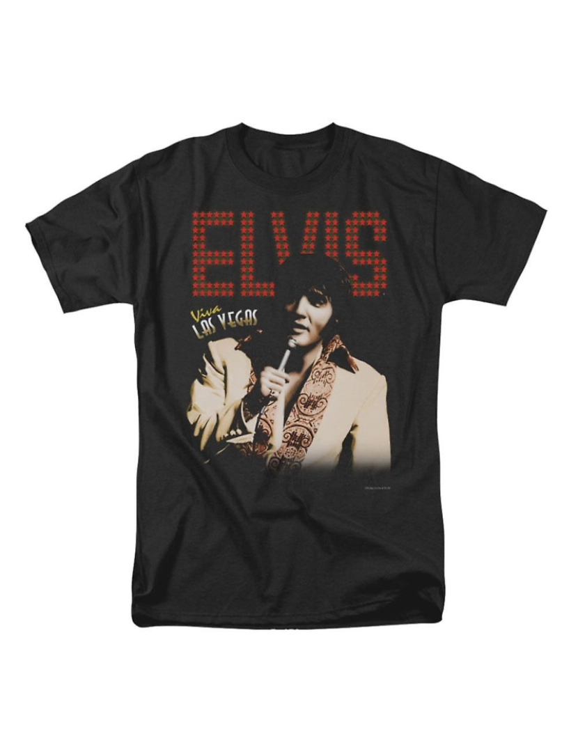 imagem de T-shirt Elvis Presley Viva Estrela1