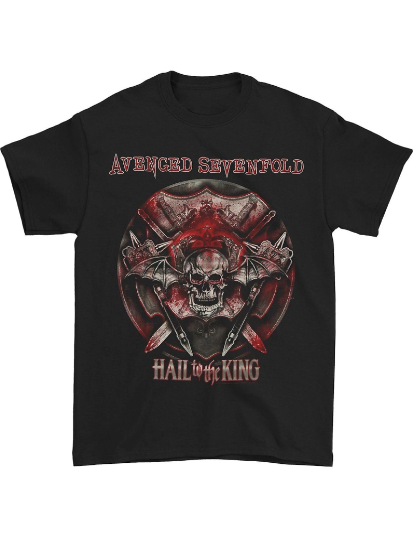 Rockinstone - T-shirt Armadura de Batalha Avenged Sevenfold