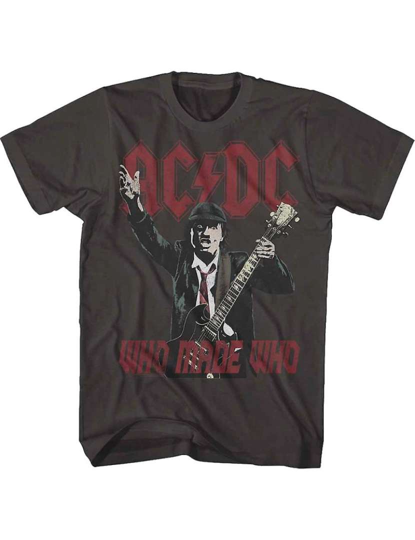 Rockinstone - T-shirt Angus Young que fez quem ACDC