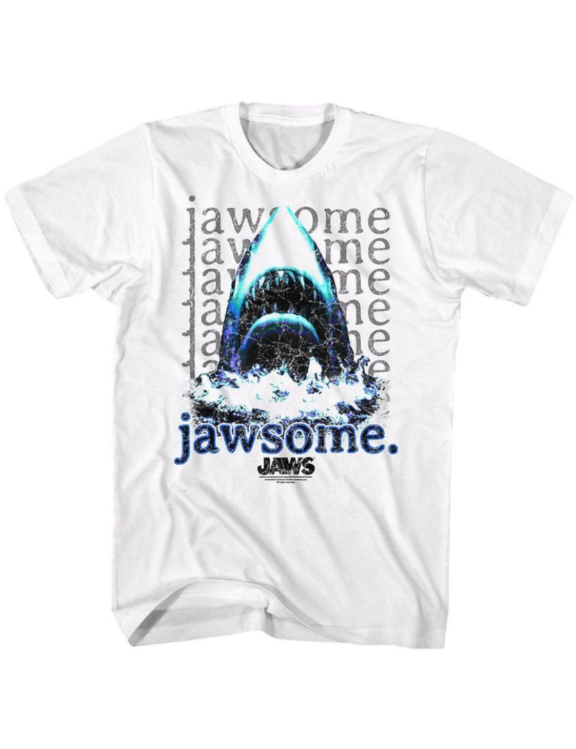 imagem de T-shirt Mandíbulas Jawsome Repetir1