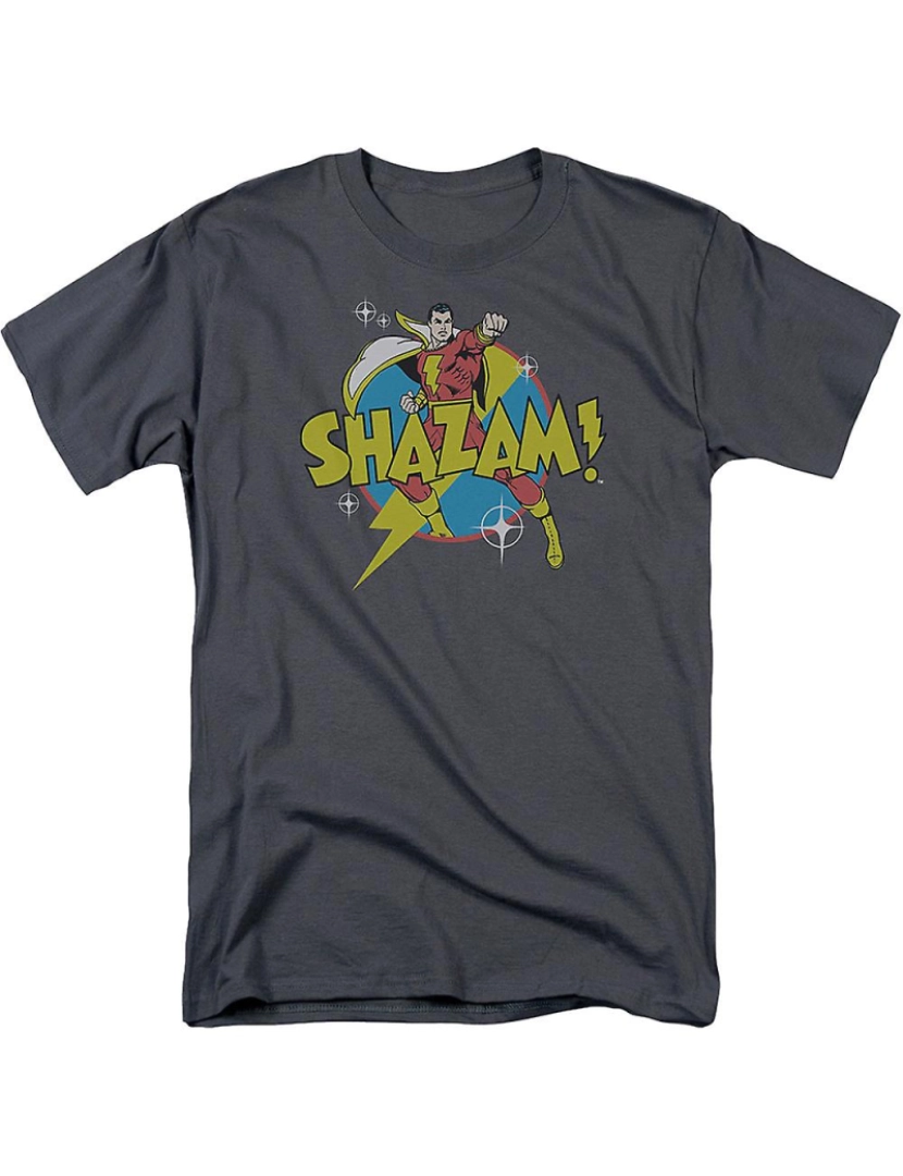 imagem de T-shirt Pose de ação Shazam DC Comics1