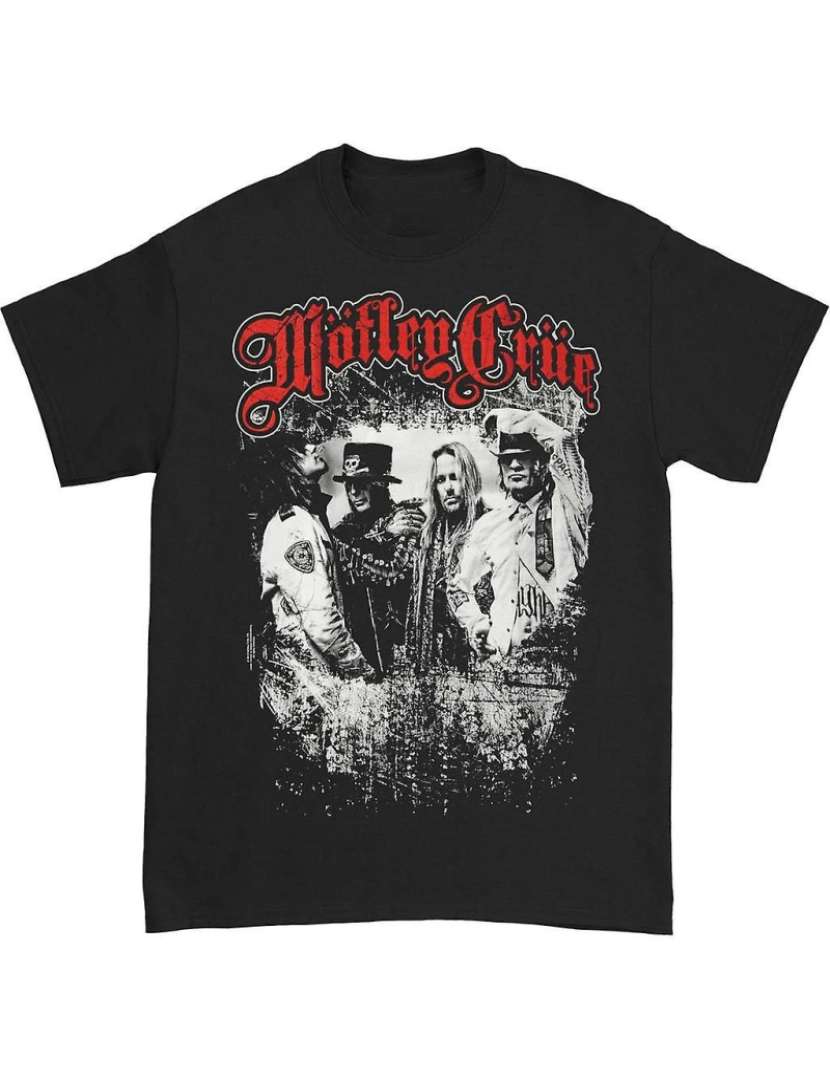 imagem de T-shirt Foto da banda de maiores sucessos do Motley Crue1