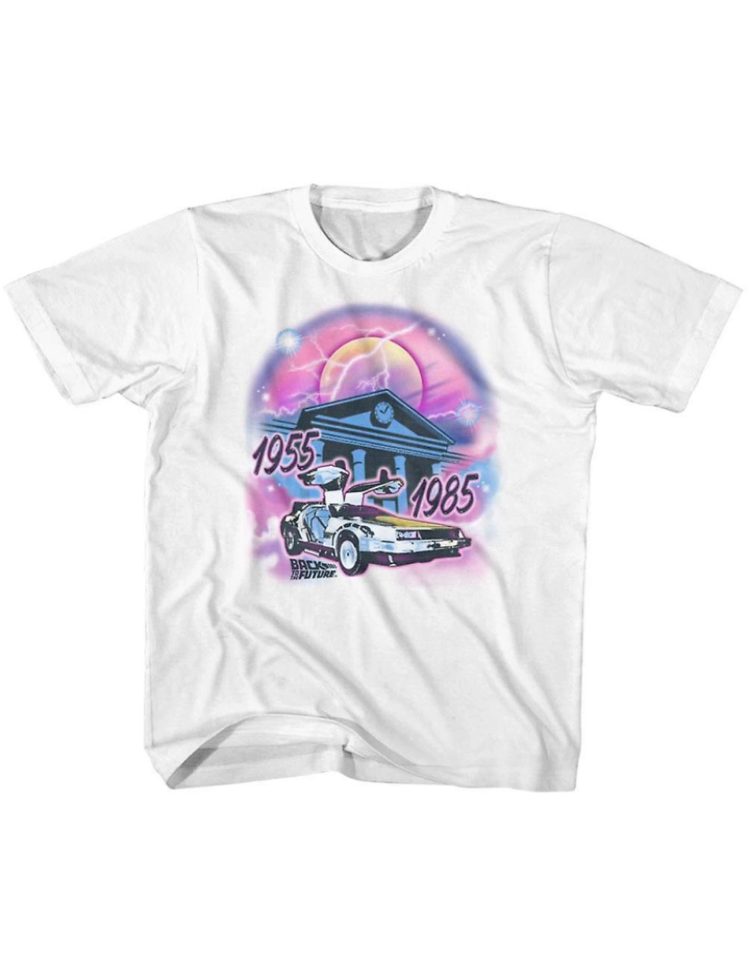 Rockinstone - T-shirt De volta ao futuro Airbrush Youth