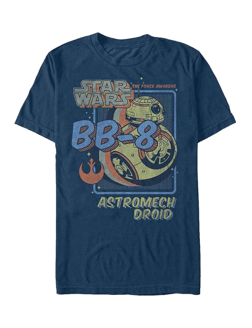 Rockinstone - T-shirt Droid Astromecânico Star Wars BB-8