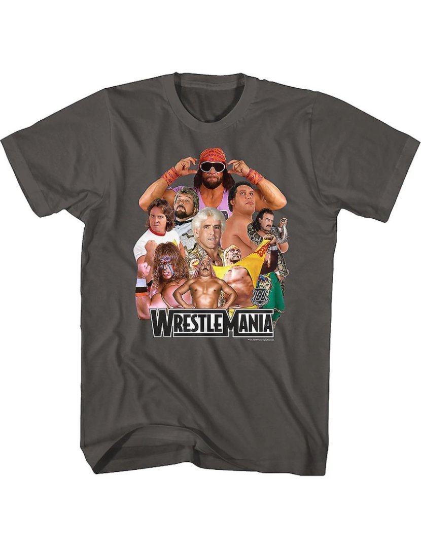 Rockinstone - T-shirt Lendas da WrestleMania