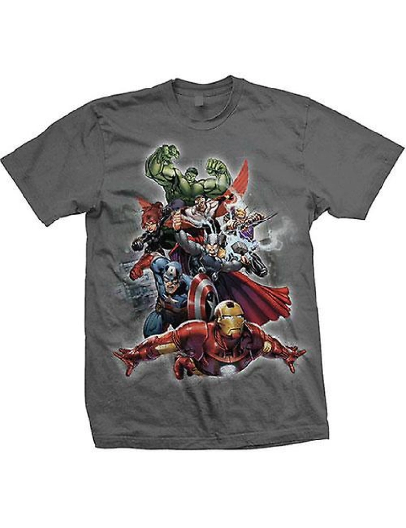 Rockinstone - T-shirt Grande Grupo dos Vingadores