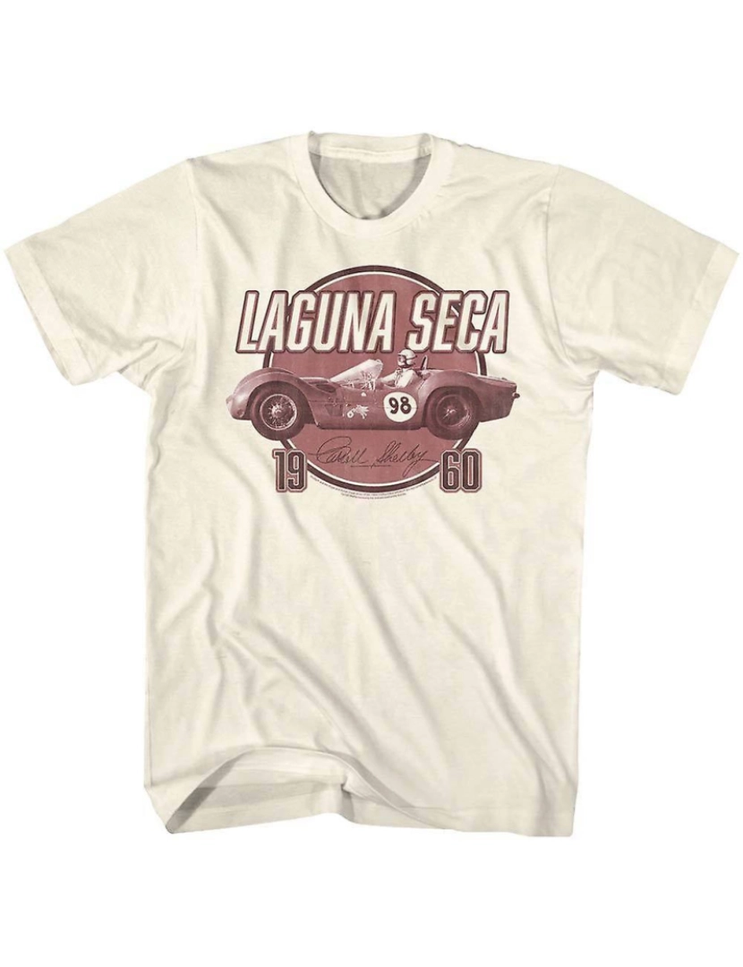 Rockinstone - T-shirt Carroll Shelby Laguna Seca 1960