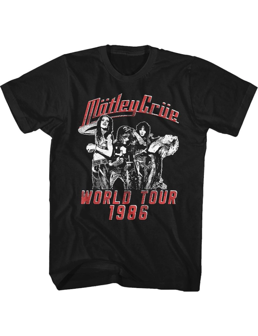 Rockinstone - T-shirt Turnê Mundial do Teatro da Dor Motley Crue