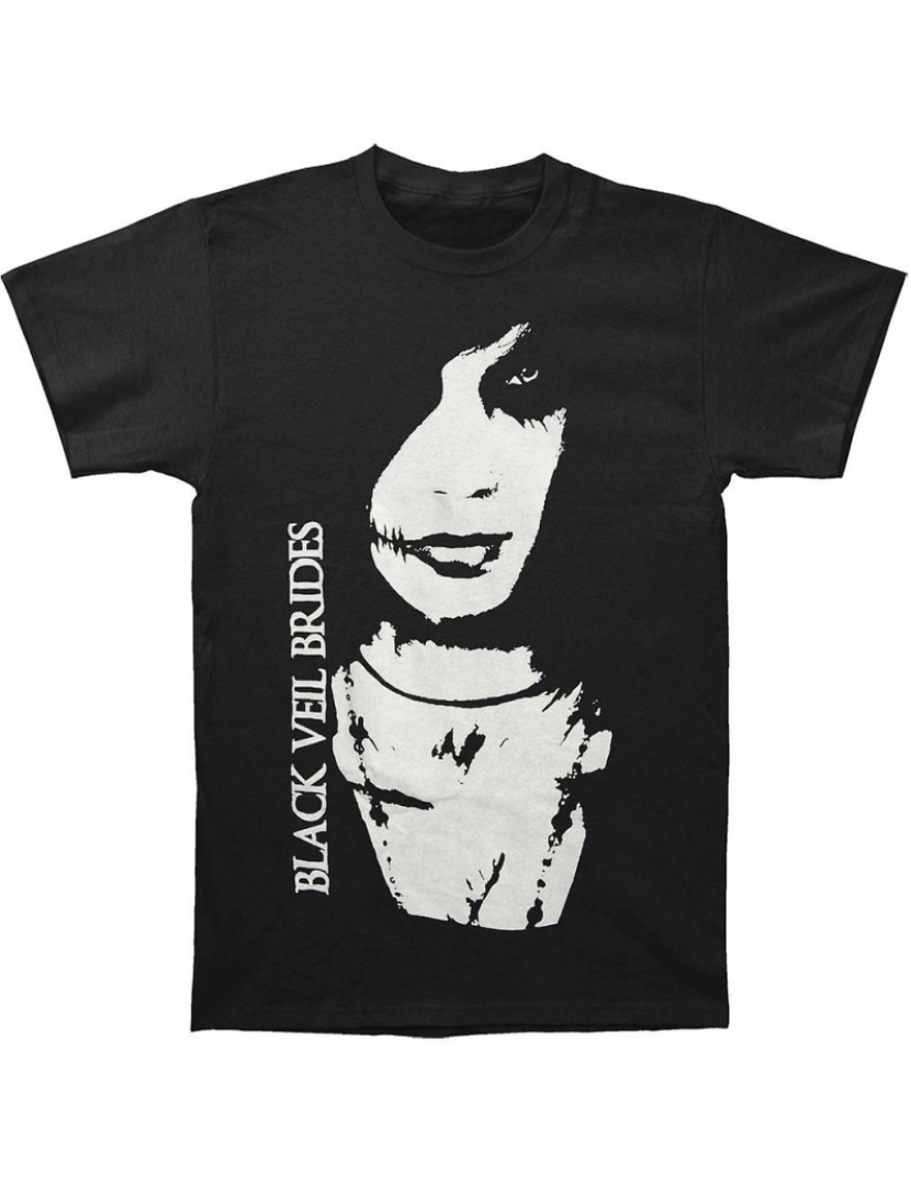 Rockinstone - T-shirt Véu Negro Noivas Andy 6