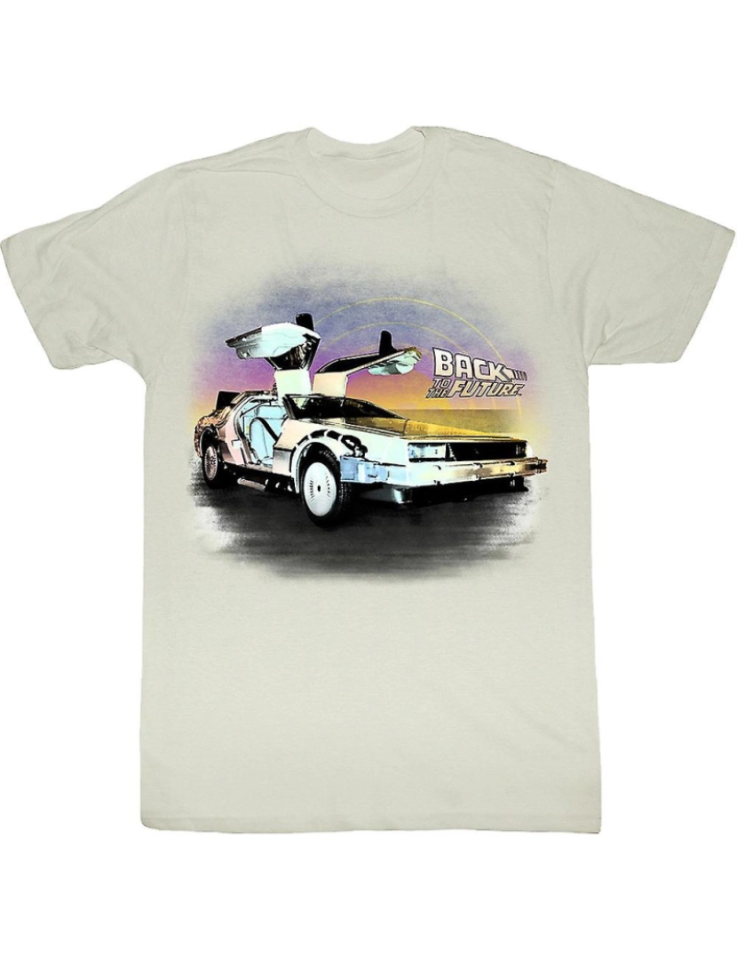 Rockinstone - T-shirt DeLorean abre portas de volta ao futuro