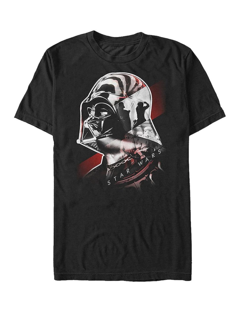 Rockinstone - T-shirt Colagem de Star Wars Darth Vader