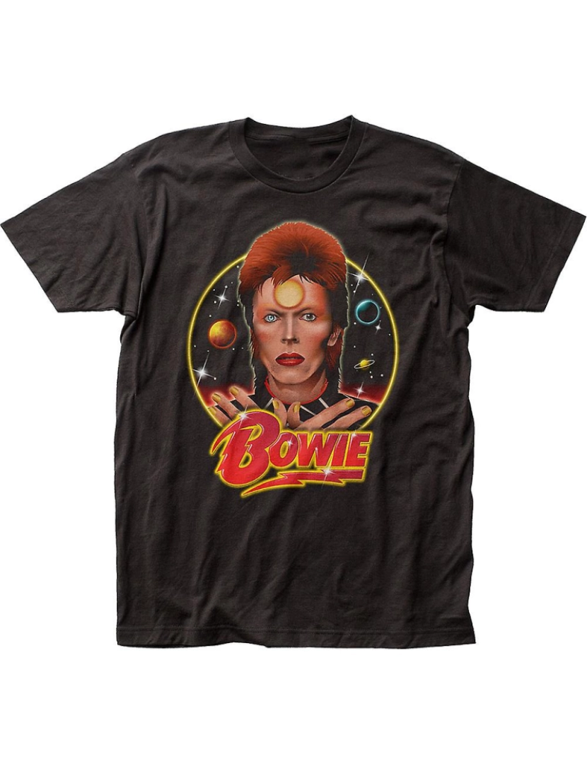 Rockinstone - T-shirt Espumante David Bowie