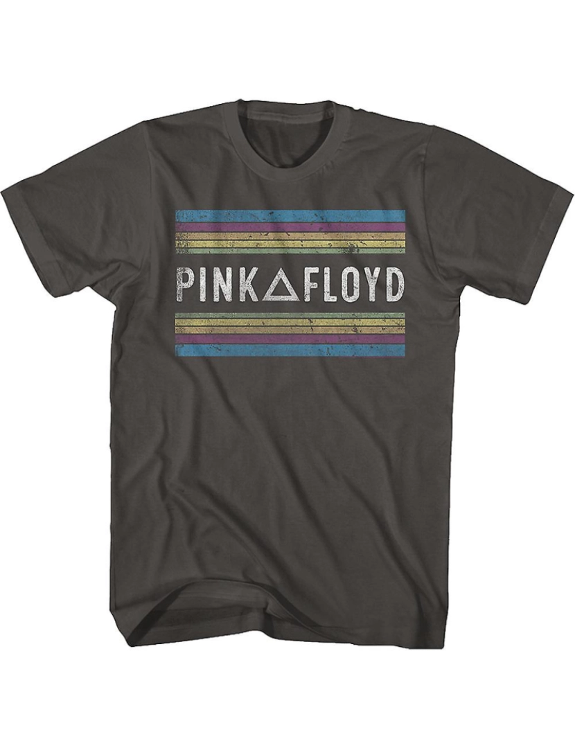 Rockinstone - T-shirt Arco-íris do Pink Floyd