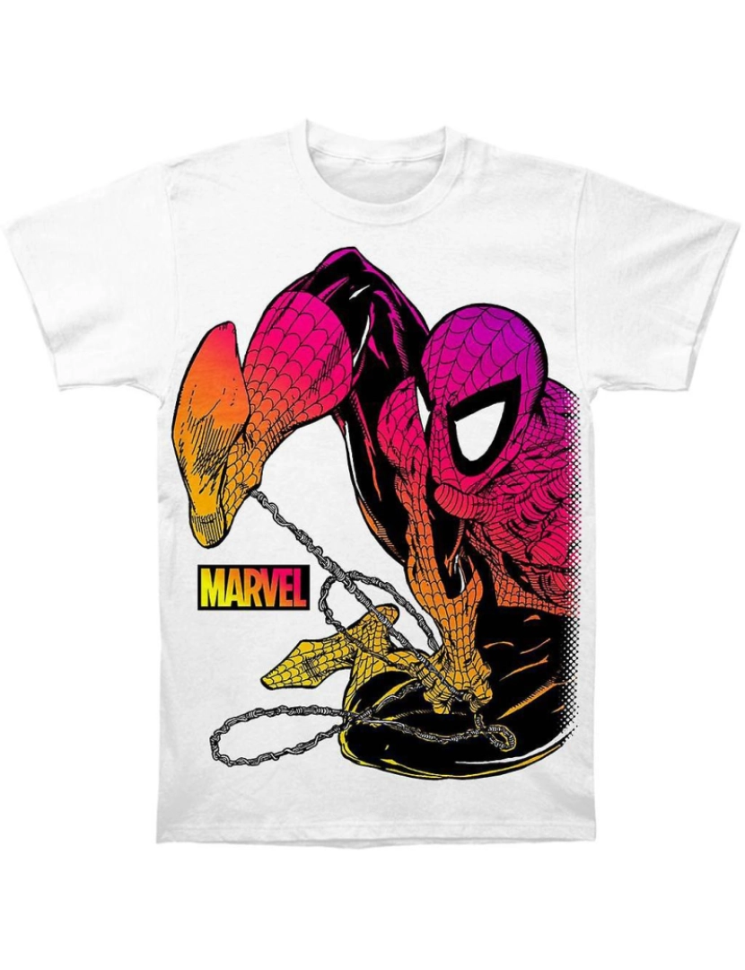 Rockinstone - T-shirt Metrô Cromático do Homem-Aranha