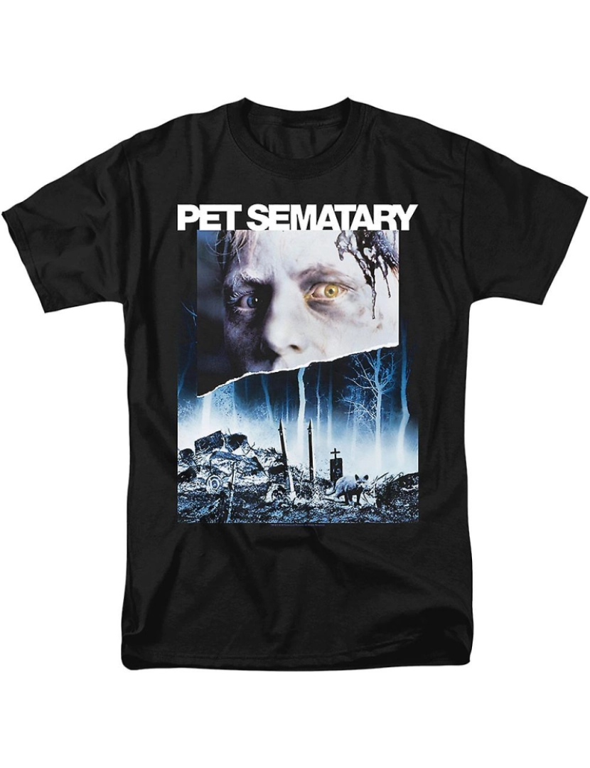 Rockinstone - T-shirt Pôster do filme Pet Sematary