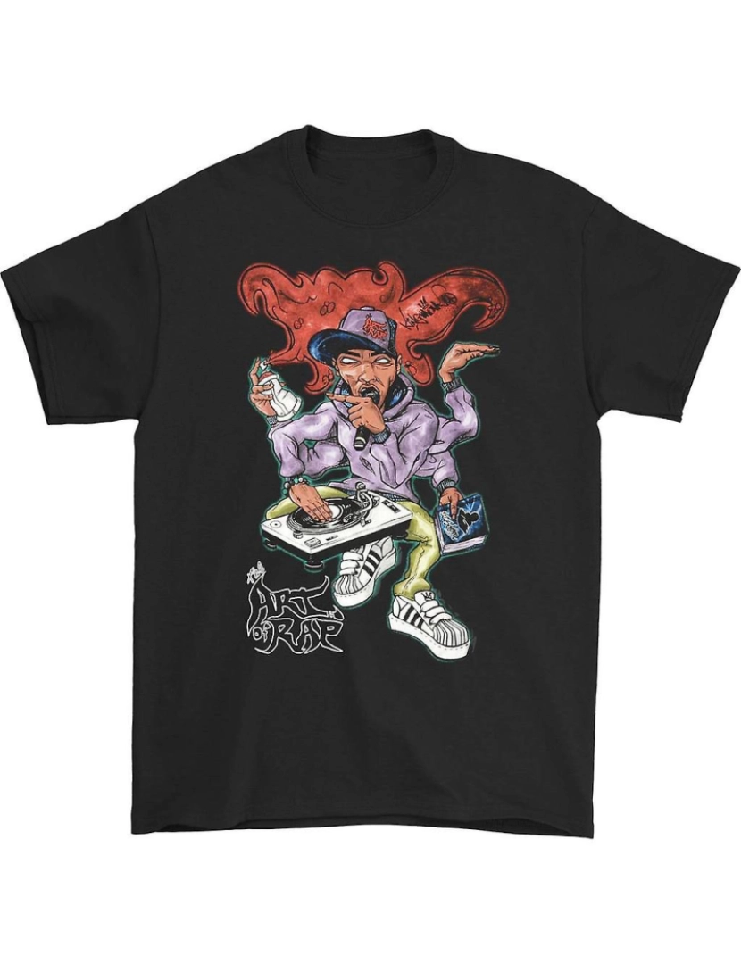 Rockinstone - T-shirt Camiseta masculina Art Of Rap Zulu