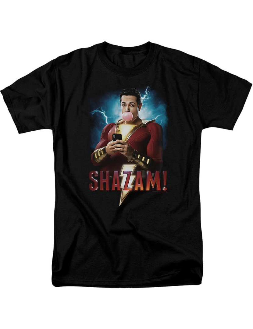 Rockinstone - T-shirt Pôster do filme Shazam