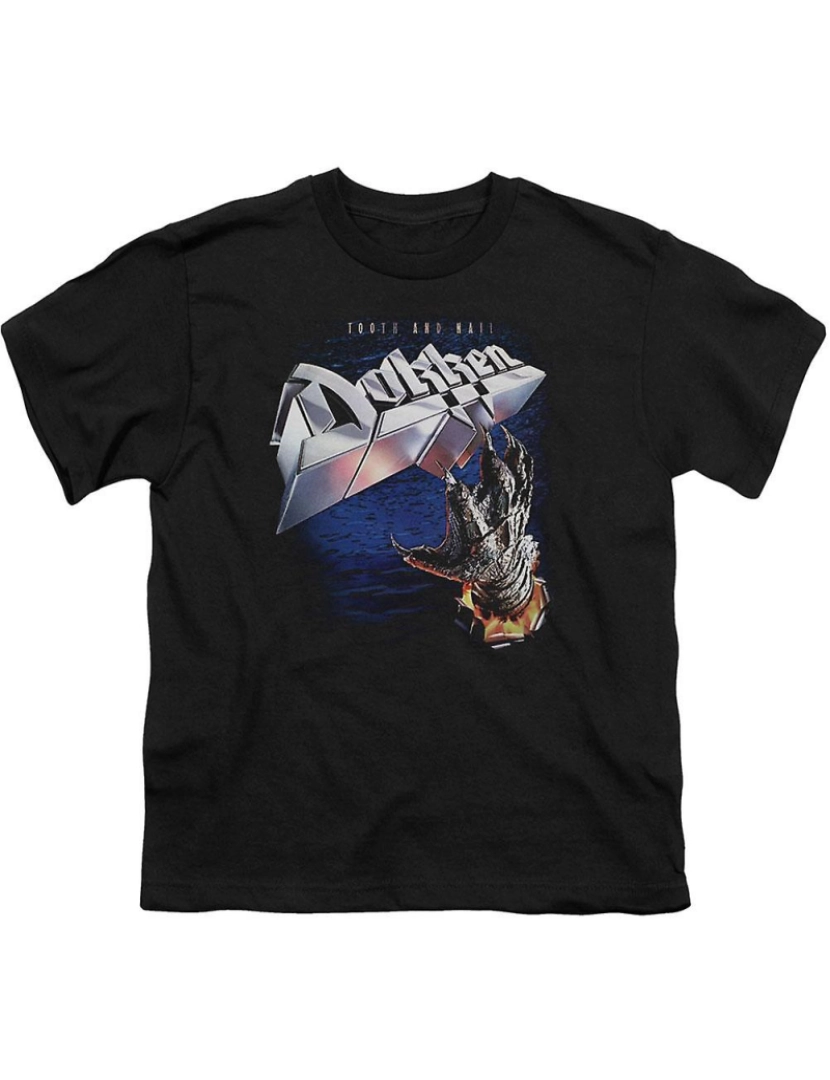 Rockinstone - T-shirt Dokken Dentes e Unhas Juventude