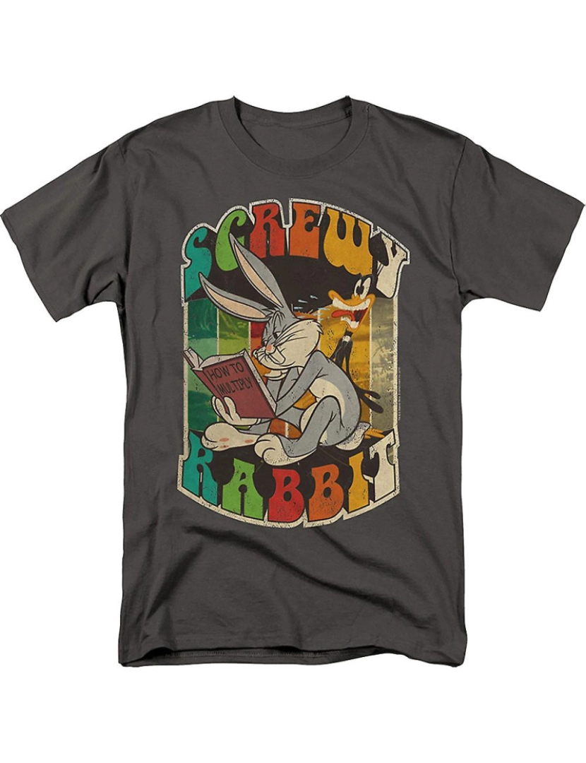 Rockinstone - T-shirt Duffy Pato Pernalonga Coelho Maluco Looney Tunes