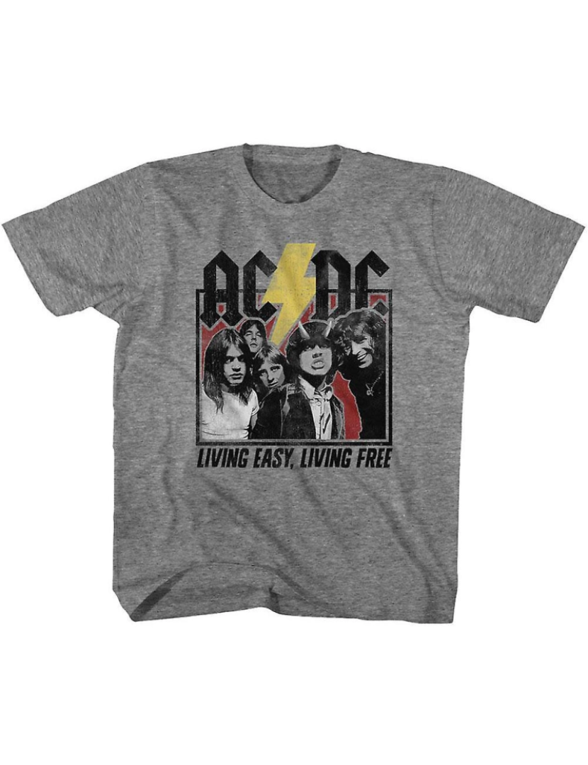 Rockinstone - T-shirt AC/DC Hwy2hell Letra Juventude