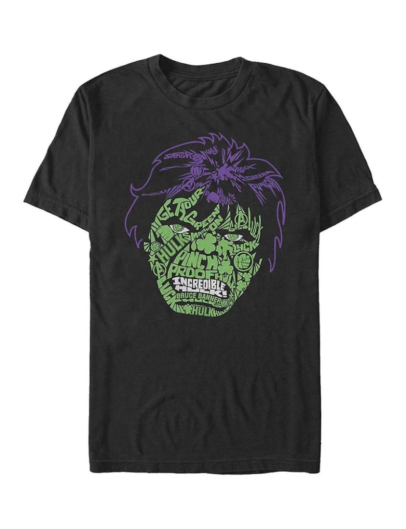 Rockinstone - T-shirt Incrível Hulk Dia de São Patrício