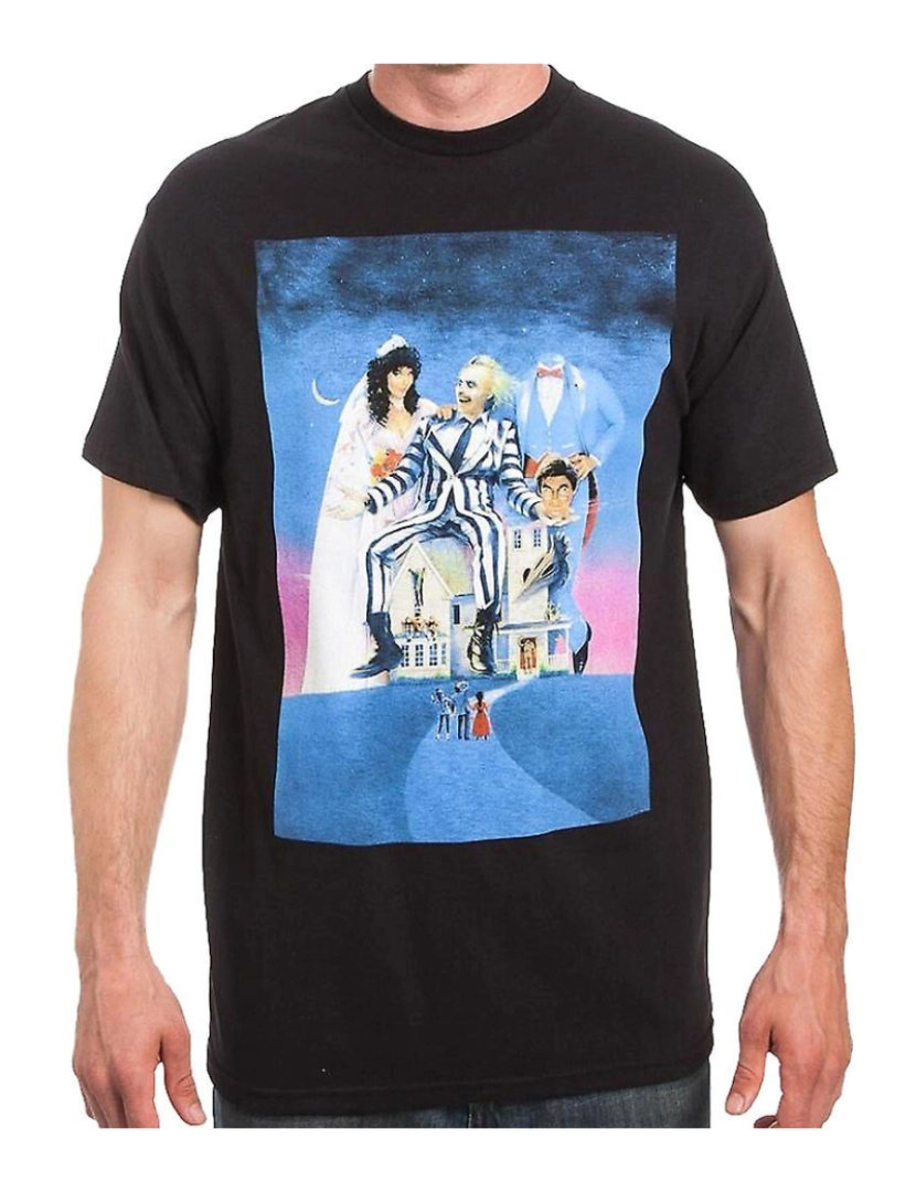 Rockinstone - T-shirt Póster Beetlejuice