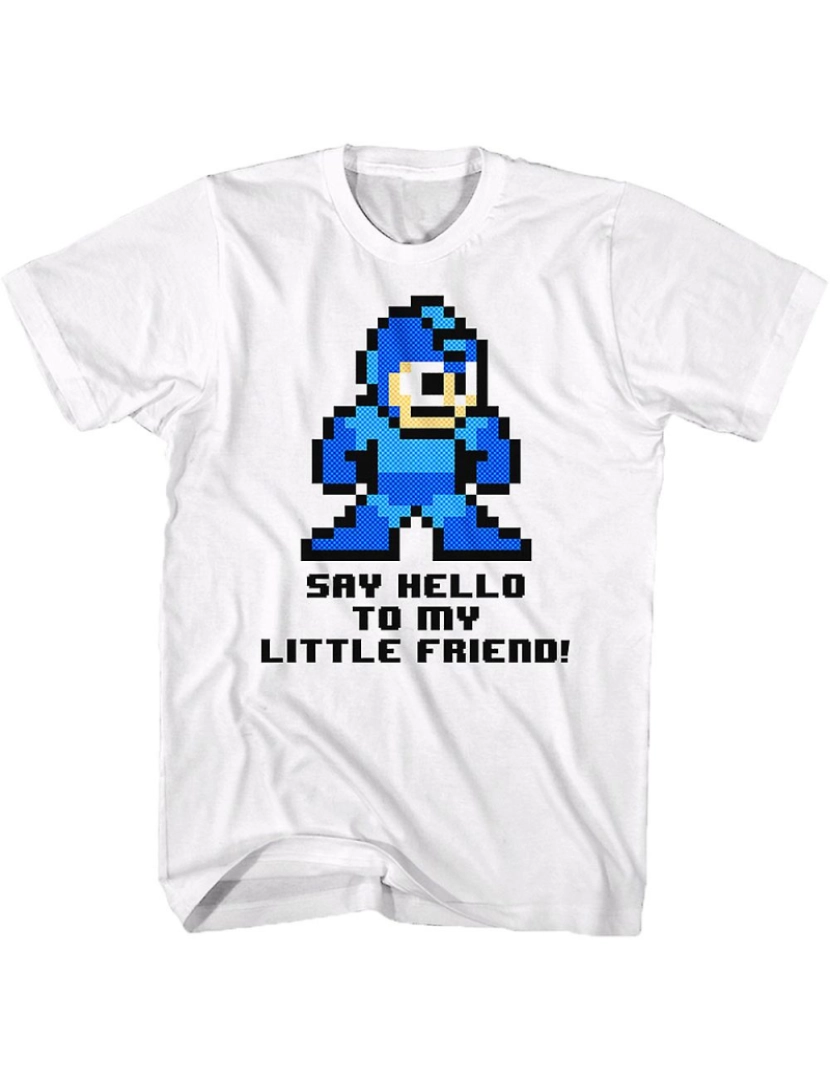 Rockinstone - T-shirt Mega Man Amiguinho