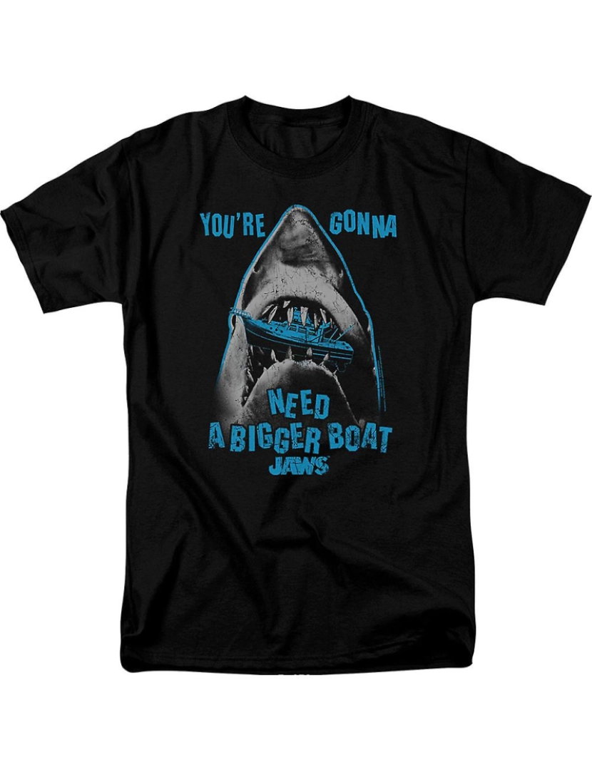 Rockinstone - T-shirt Jaws, você vai precisar de um barco maior