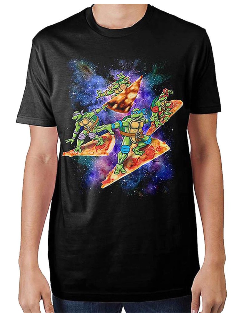 Rockinstone - T-shirt Space Surf Tartarugas Ninja Adolescentes Mutantes