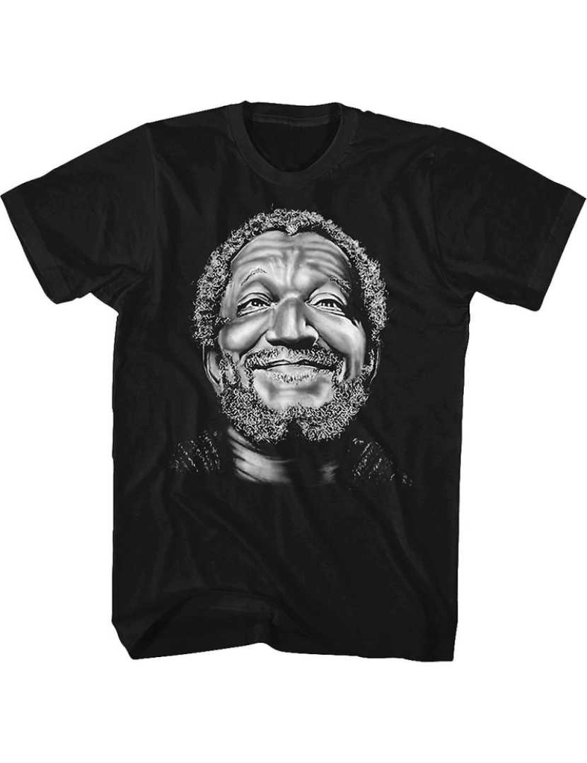 Rockinstone - T-shirt Rosto de Fred Sanford e filho