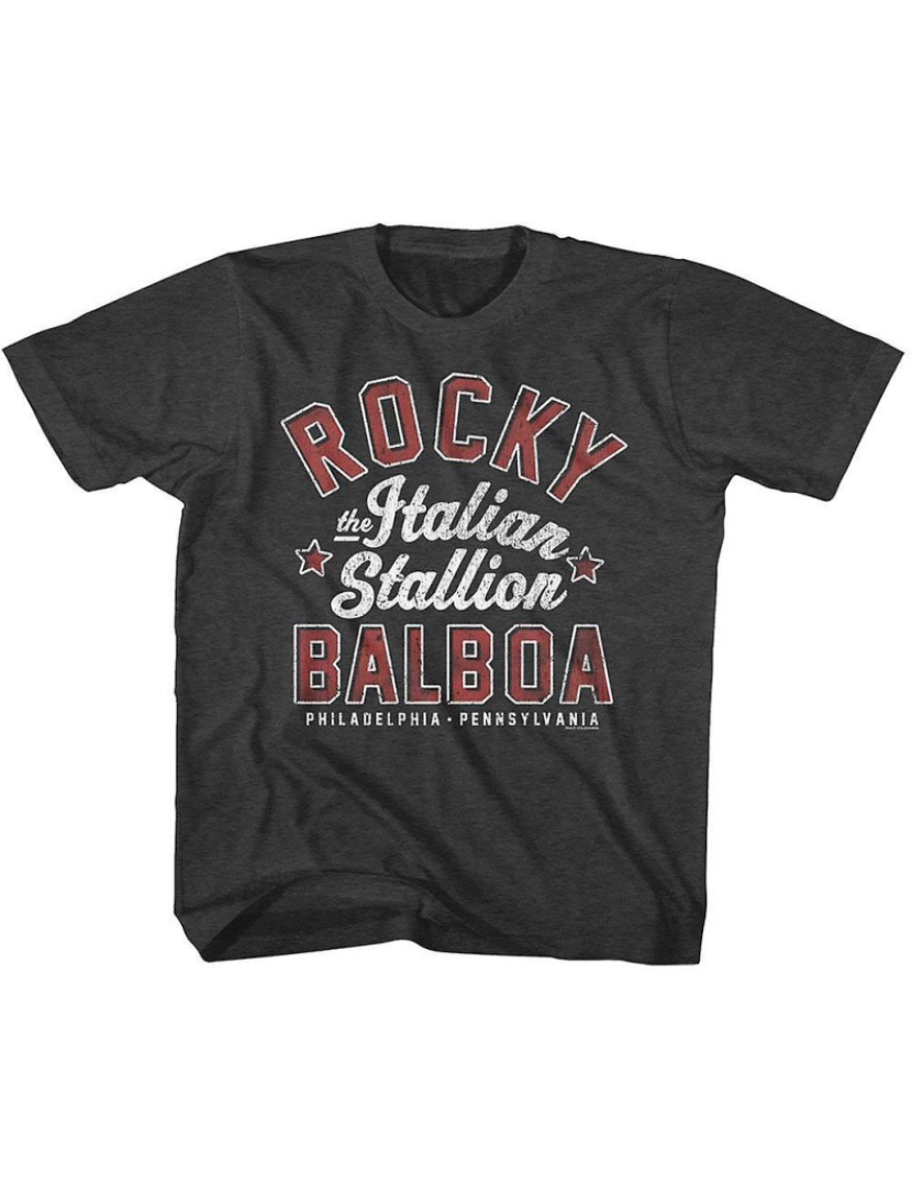 Rockinstone - T-shirt Rocky, o garanhão italiano juvenil