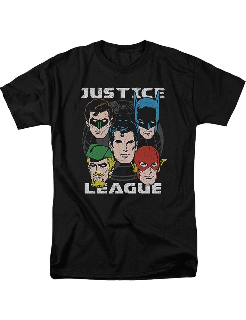 Rockinstone - T-shirt Chefes da Liga da Justiça DC Comics