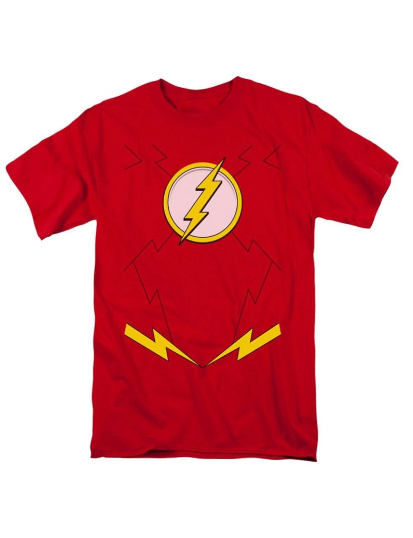 Rockinstone - T-shirt Nova fantasia de Flash da Liga da Justiça da América