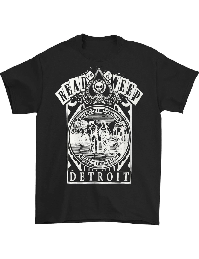 Rockinstone - T-shirt Leia e chore Detroit