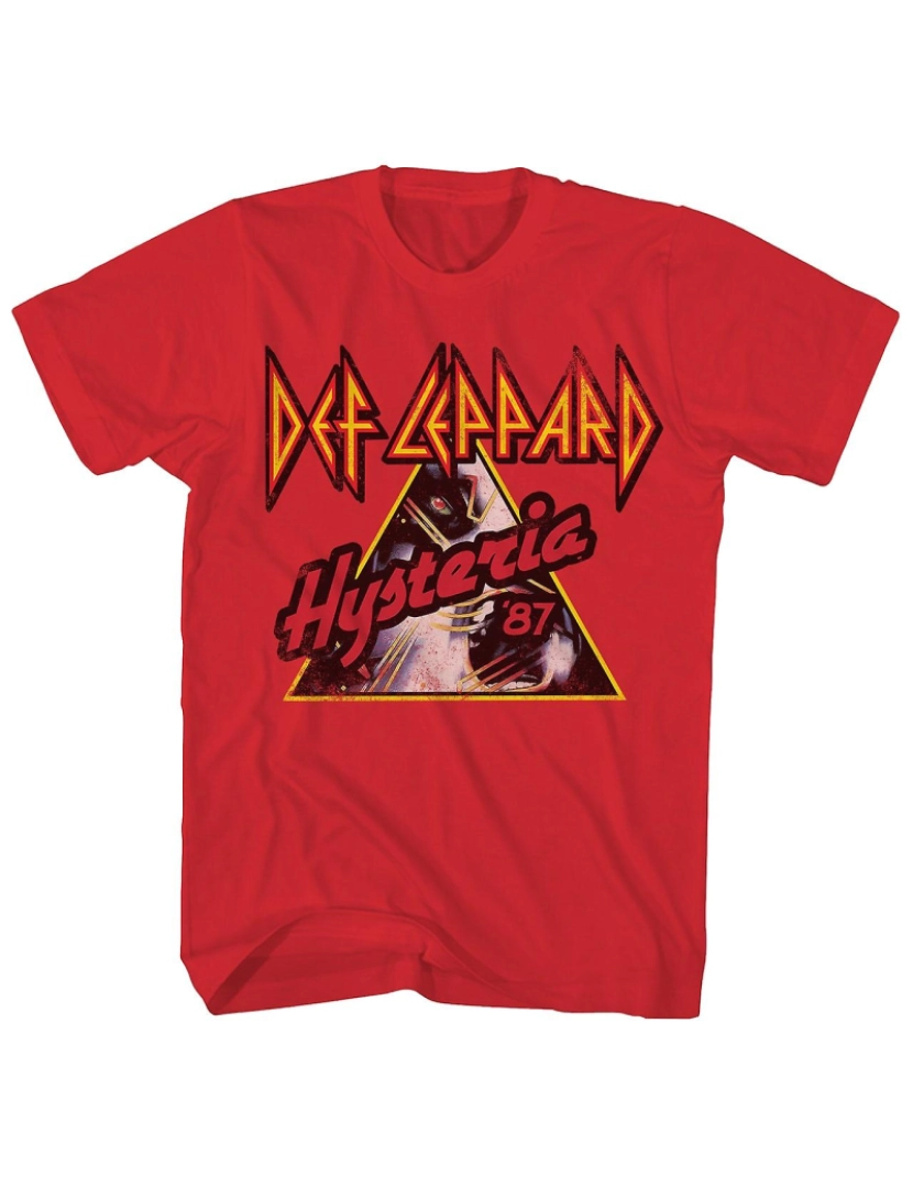 Rockinstone - T-shirt Def Leppard Hysteria â€?7 Tour Def Leppard