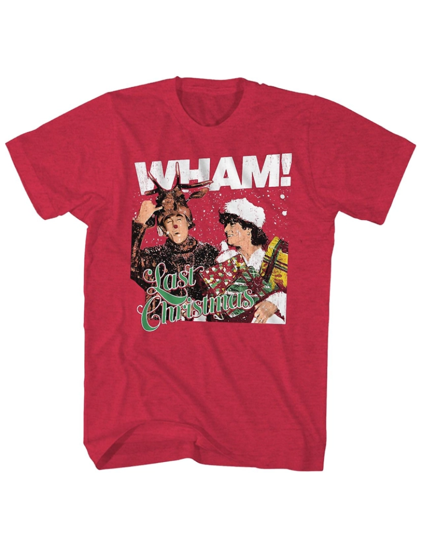 Rockinstone - T-shirt Uau! Último Natal, Wham! Camisa