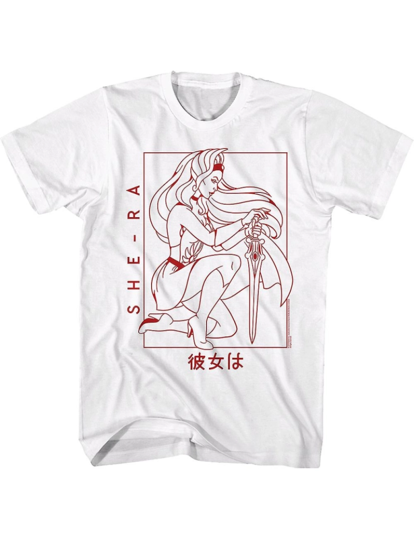 Rockinstone - T-shirt She-Ra Japonesa Mestres do Universo