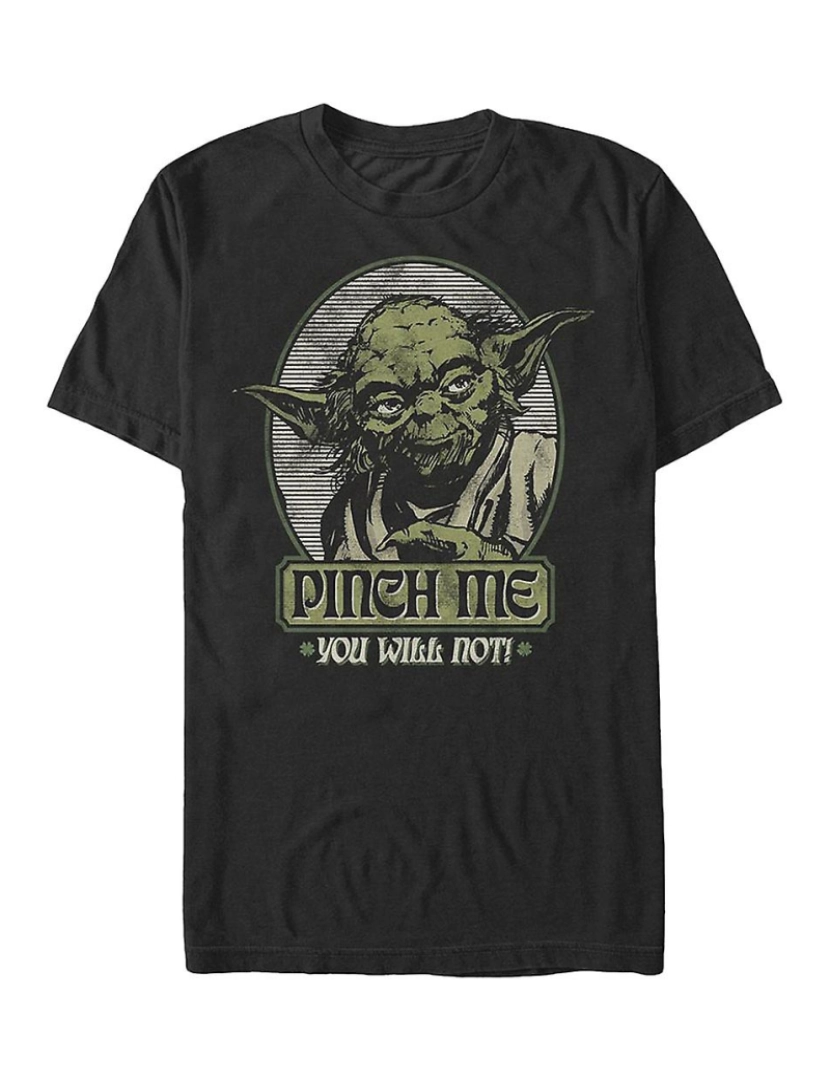 Rockinstone - T-shirt Camisa Yoda Belisque-me, você não vai Star Wars