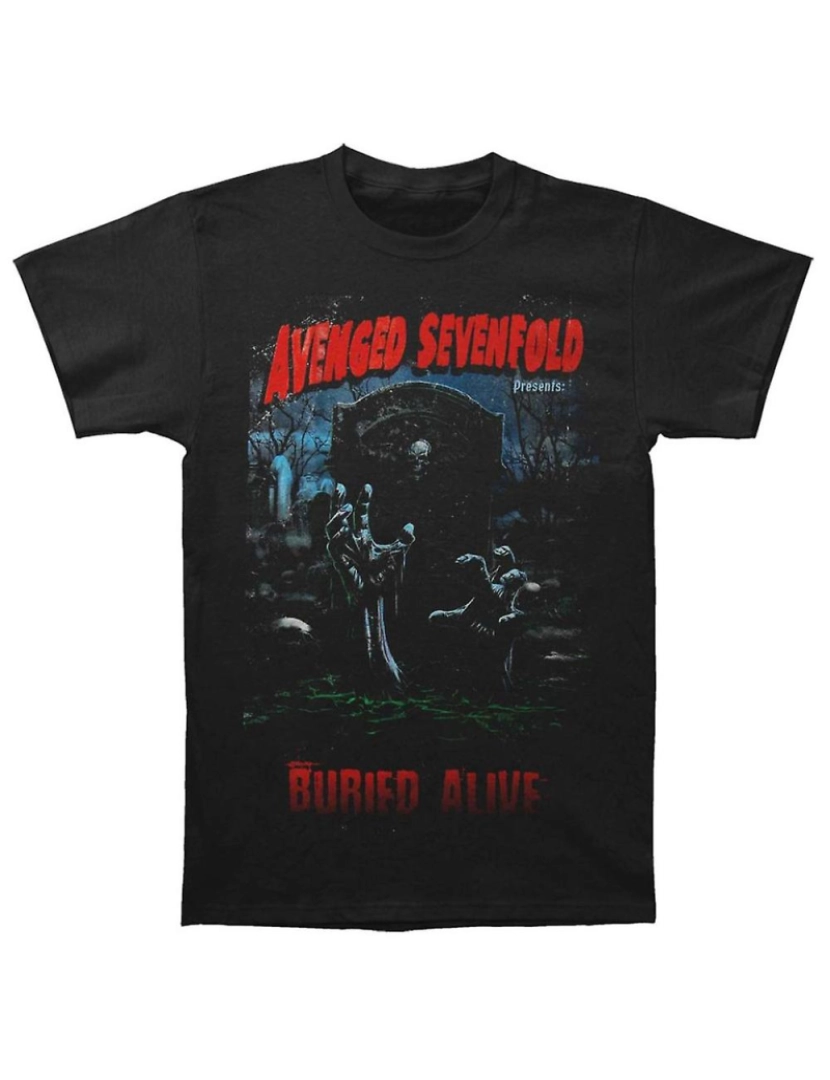 Rockinstone - T-shirt Turnê Avenged Sevenfold Buried Alive 2012