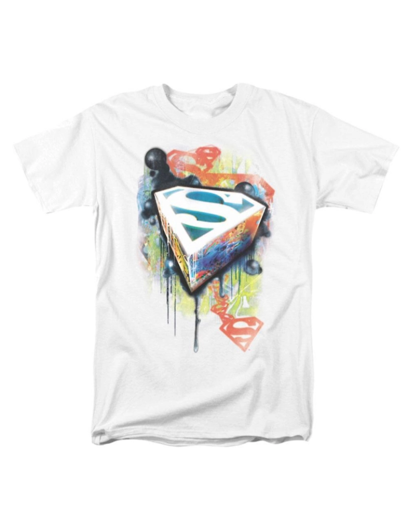 Rockinstone - T-shirt Escudos Urbanos do Superman