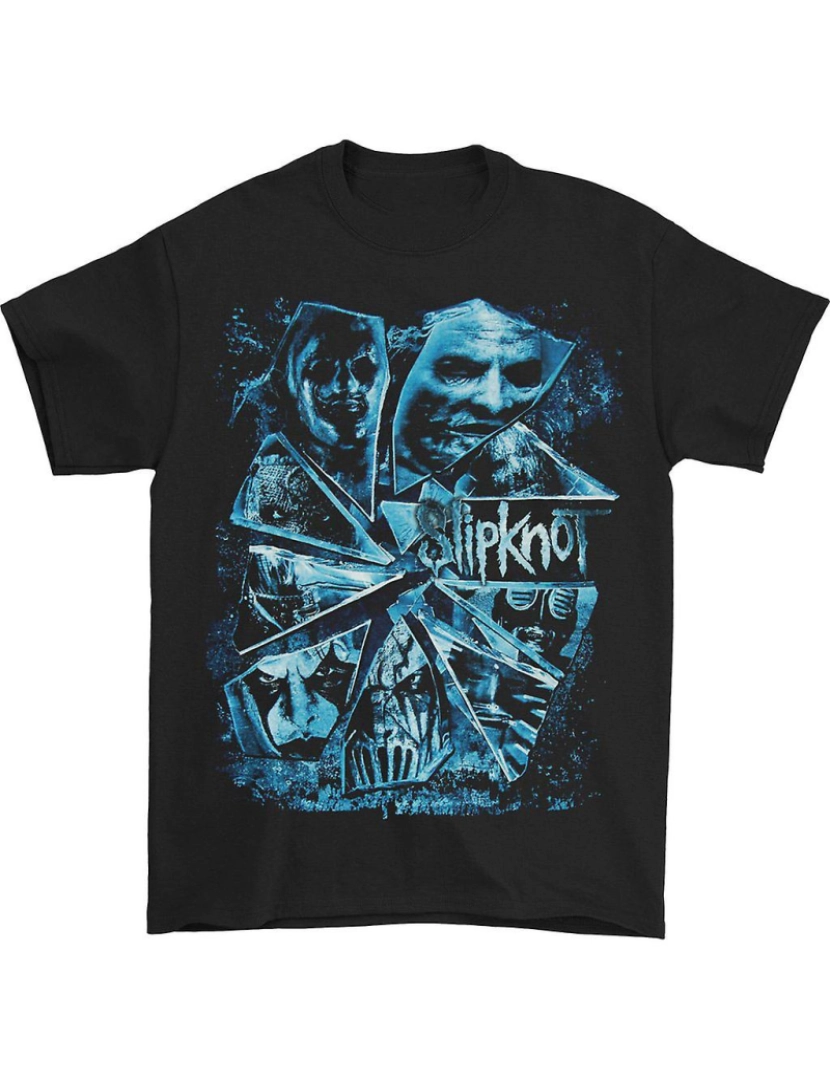 Rockinstone - T-shirt Turnê de vidro quebrado do Slipknot 2015