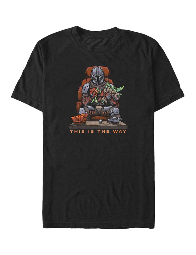 Rockinstone - T-shirt Caçador de Recompensas e Criança The Way The Mandalorian Star Wars