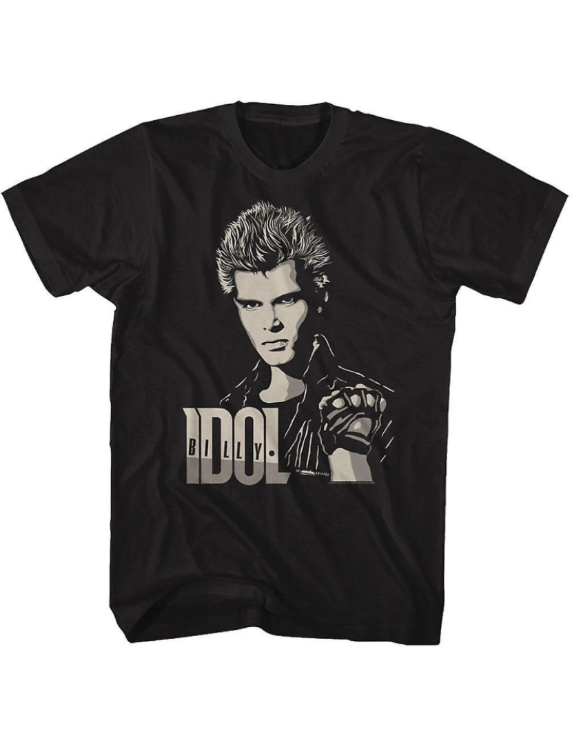 Rockinstone - T-shirt Billy Idol 2 Tom Billy