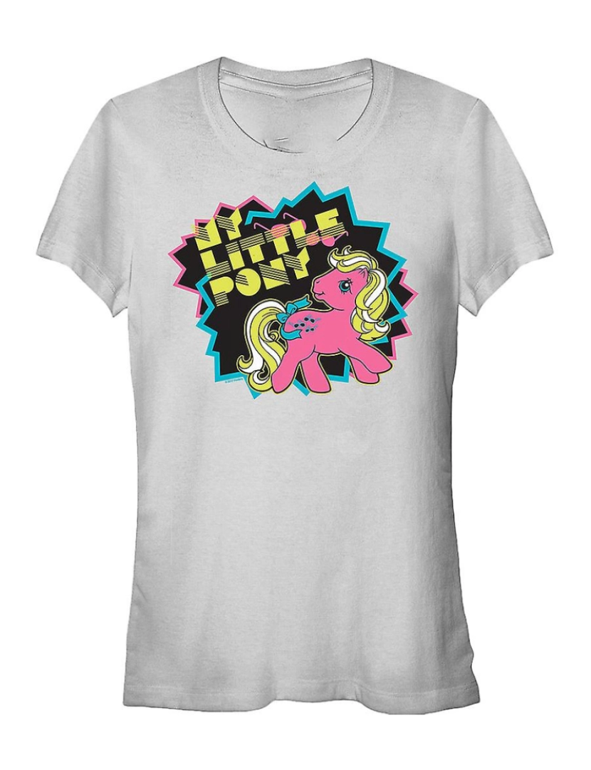 Rockinstone - T-shirt Camisa My Little Pony dos anos 80