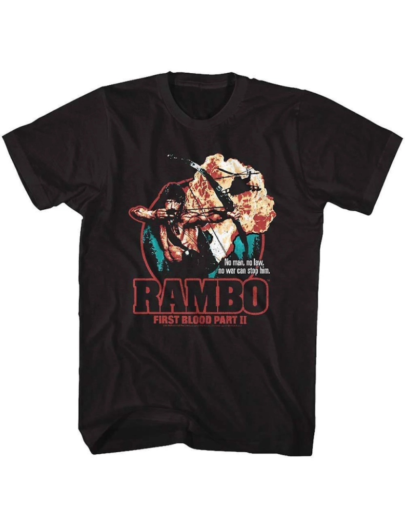 Rockinstone - T-shirt Rambo 1º Sangue Parte II