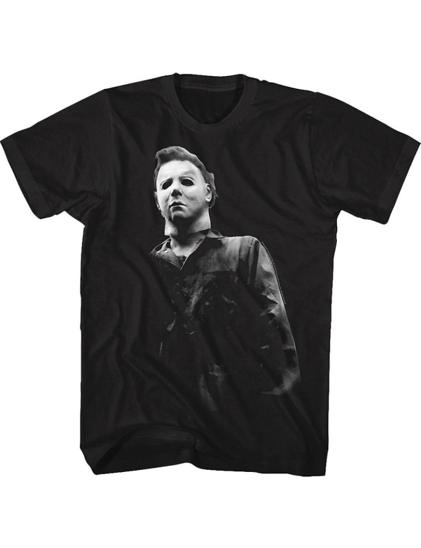 Rockinstone - T-shirt Halloween preto e branco de Michael Myers