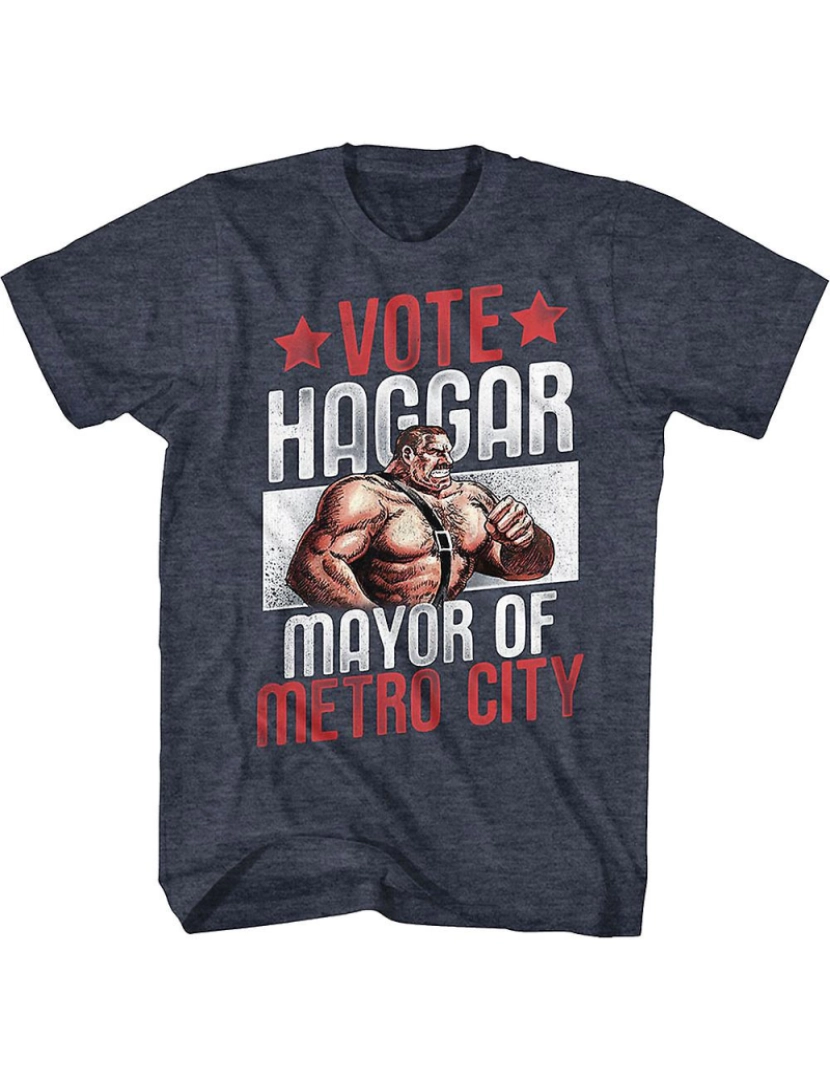 Rockinstone - T-shirt Vote na luta final de Haggar