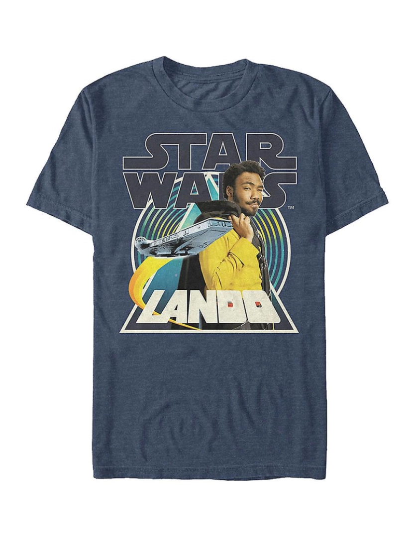 Rockinstone - T-shirt Lando Colagem Solo Star Wars